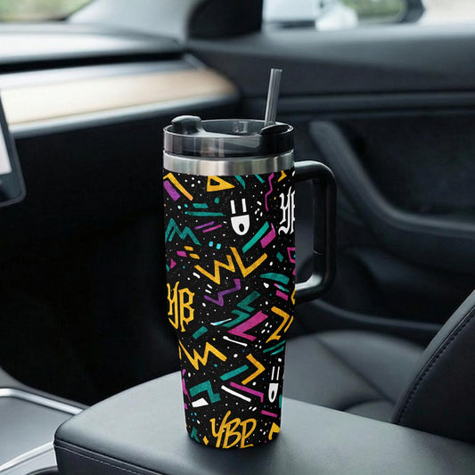 YBP Golden Era 40 oz Stainless Steel Tumbler | Insulated Travel Mug