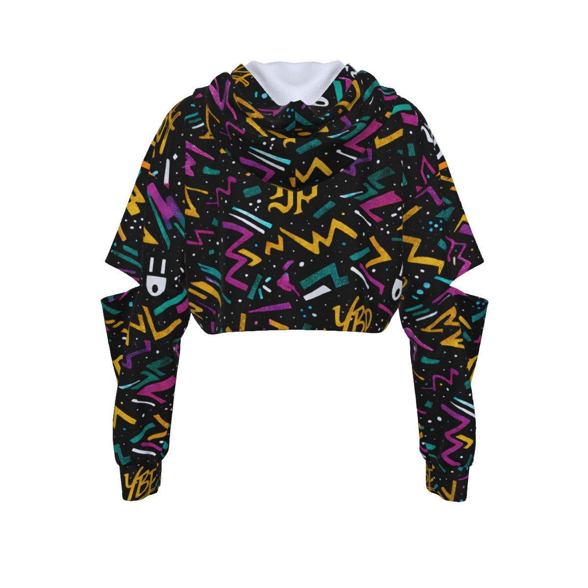 Golden Era Cutout Crop Hoodie