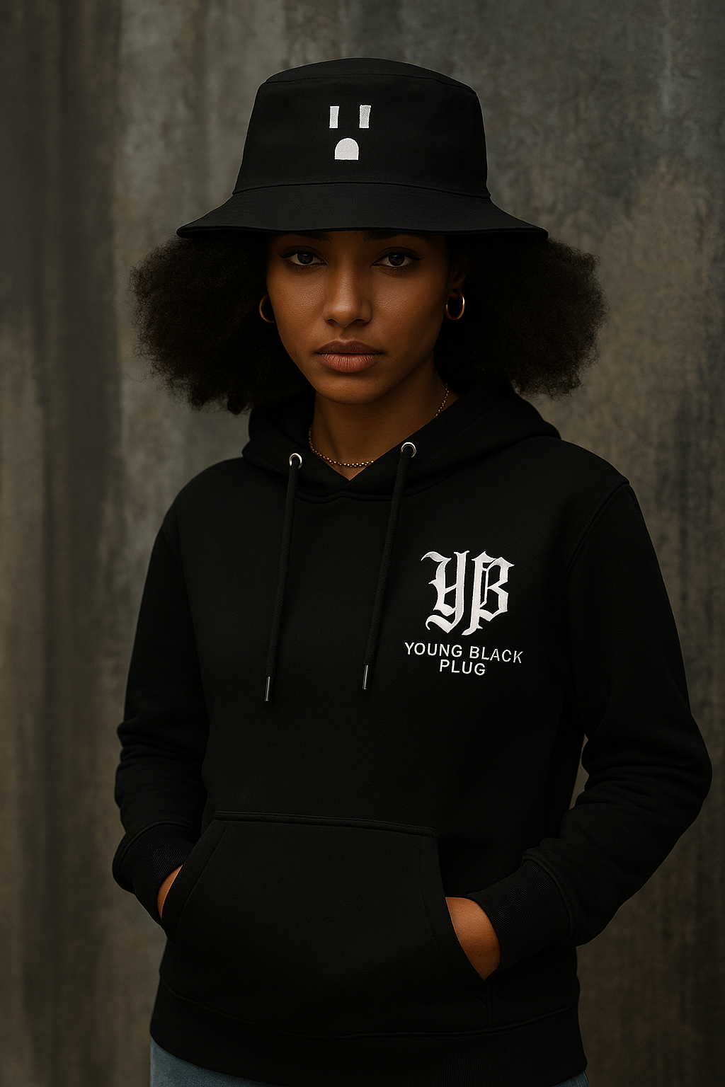 YBP “The Plug” Bucket Hat