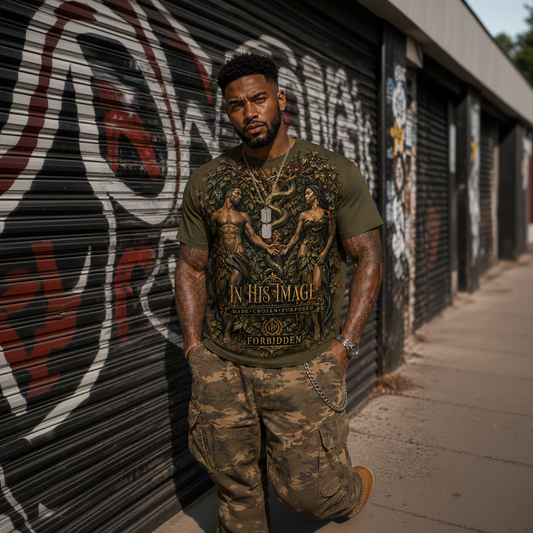 FORBIDDEN | In His Image Heavyweight Oversized Tee
