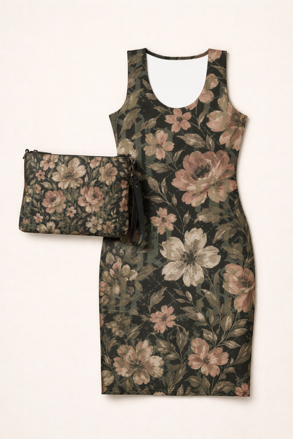 Midnight Bloom Versa Pouch