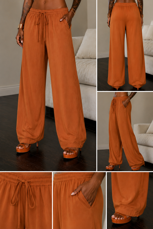 YBP Signature Flow Straight-Leg Pants