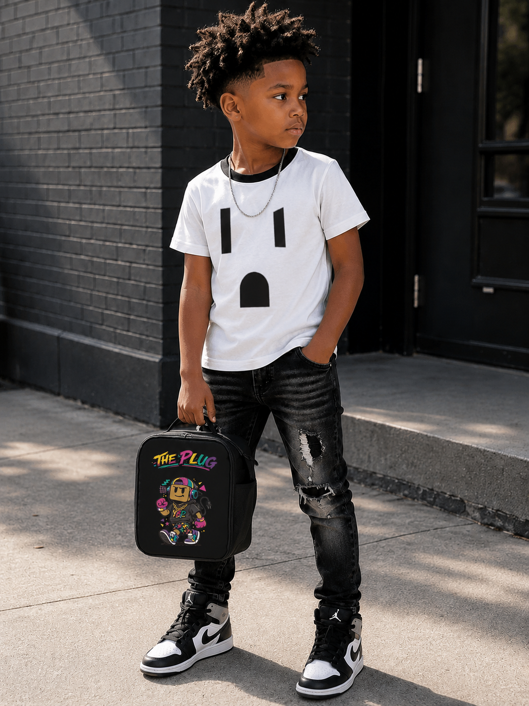 YBP Golden Era Plug Kids Lunch Bag