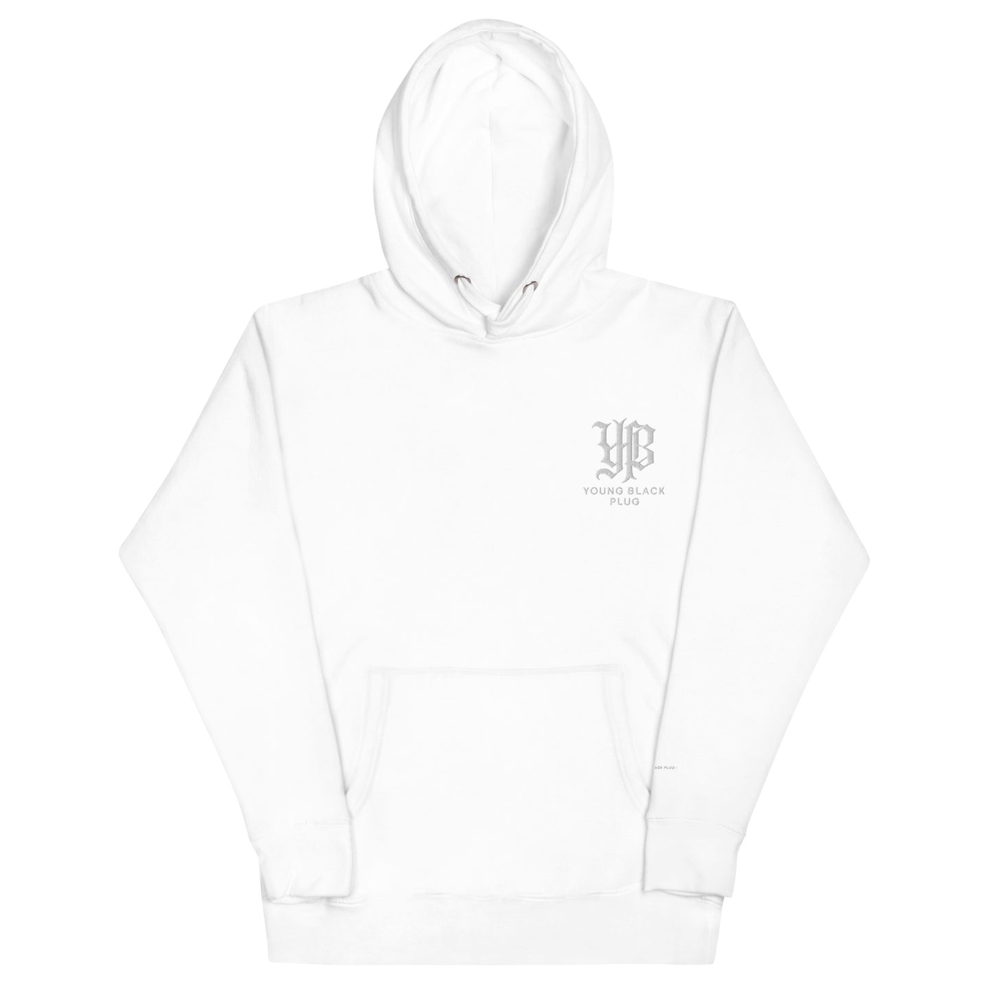 YBP heavyweight cotton streetwear hoodie mockup