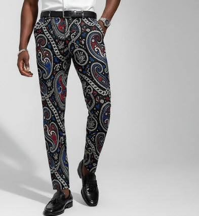 YBP Dynasty Men's Dress Pants – Black Steel