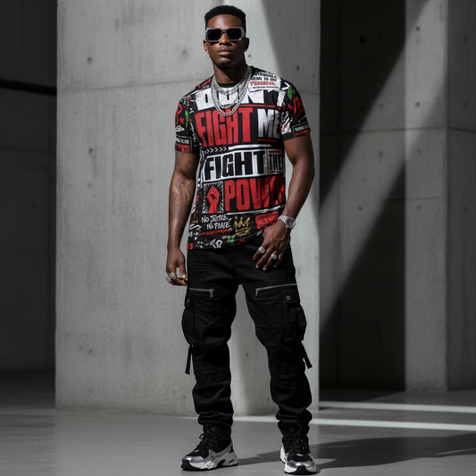 YBP Fight the Power Graphic T-Shirt