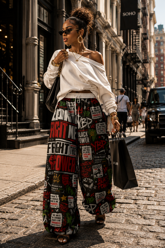 YBP "Fight the Power" Carrot Pants