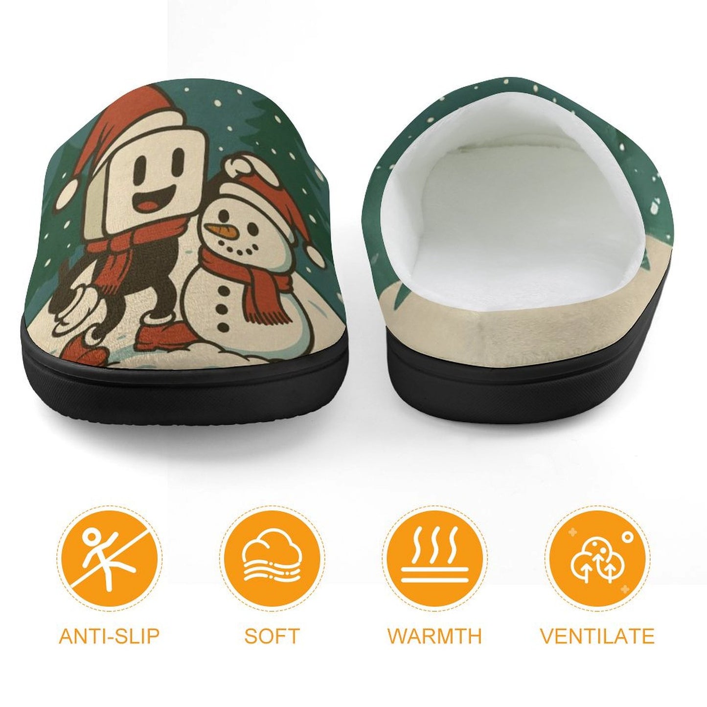 YBP Kid's Snow Day Slippers