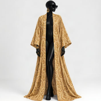YBP Cocktails Satin Kaftan