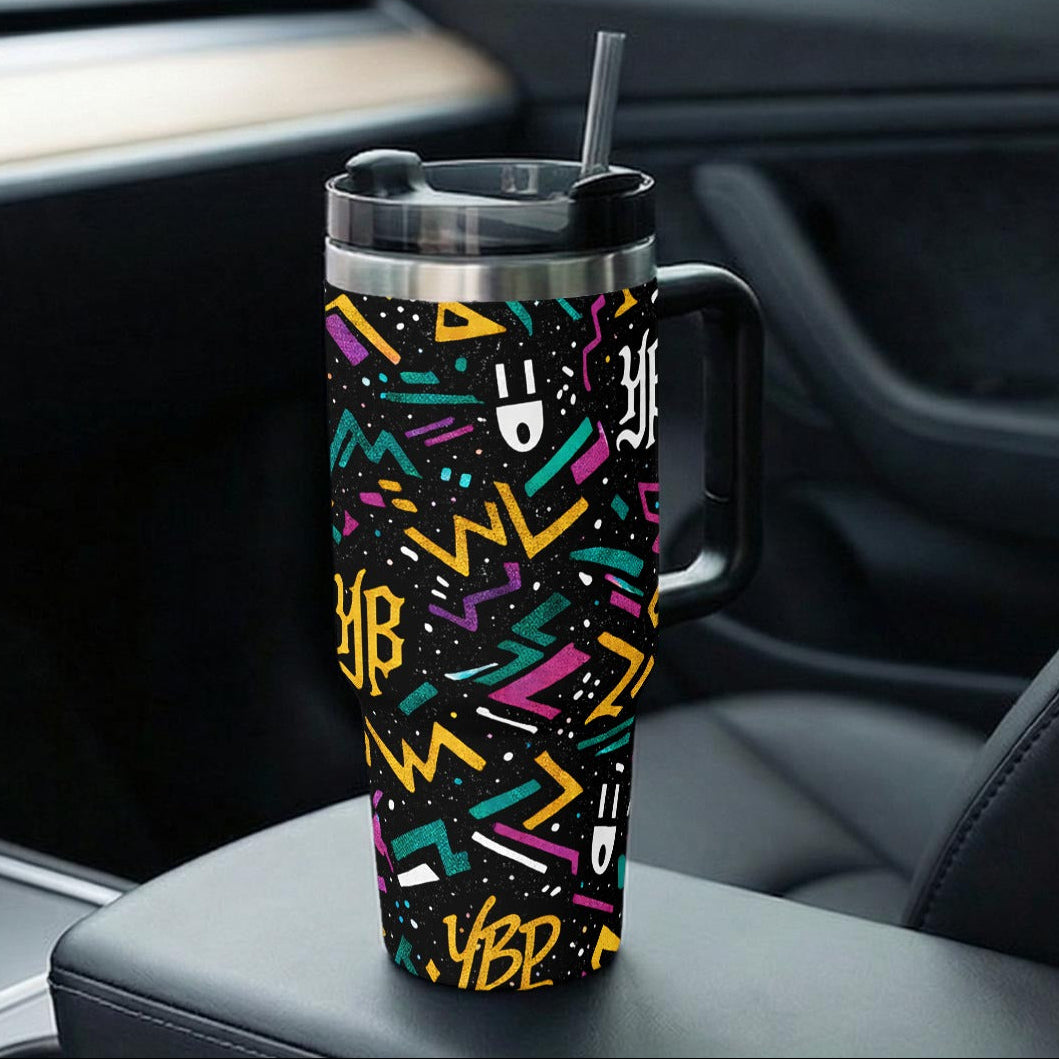 YBP Golden Era 40 oz Stainless Steel Tumbler | Insulated Travel Mug