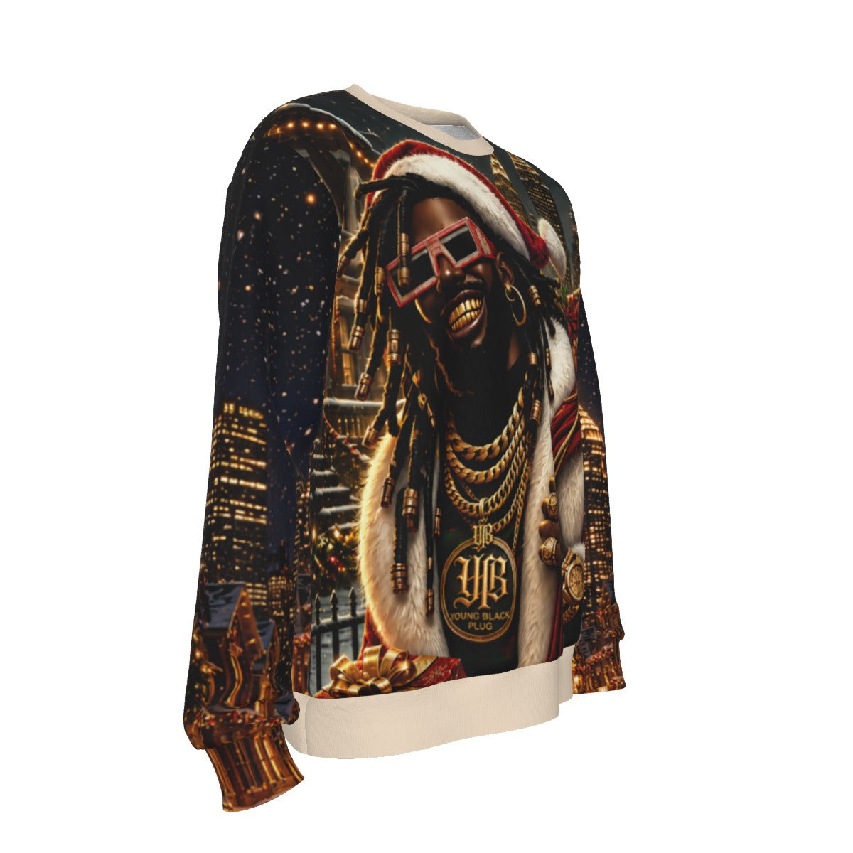 YBP Sanna From Alanna Premium Knit Crewneck | Holiday Sweater