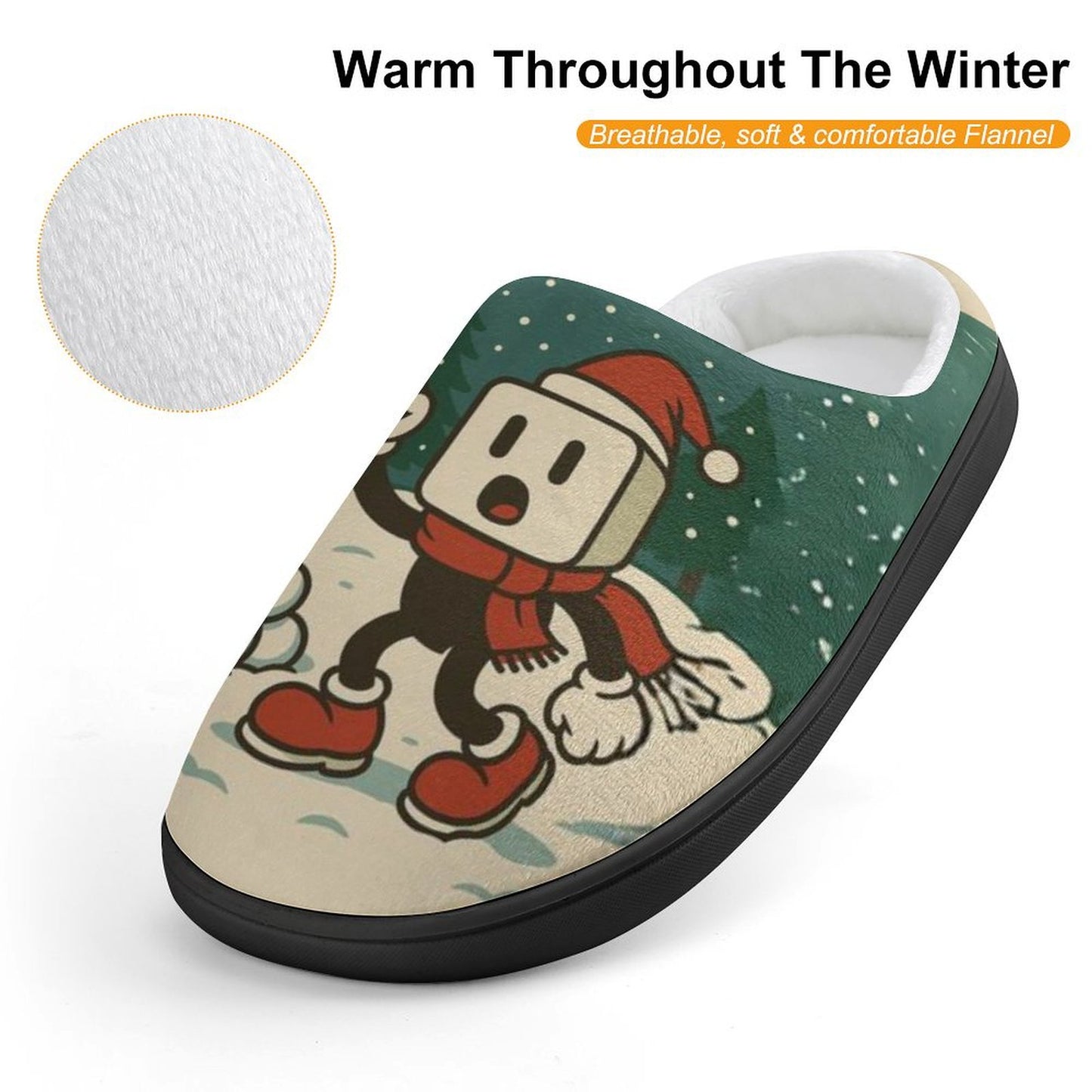 YBP Kid's Snow Day Slippers