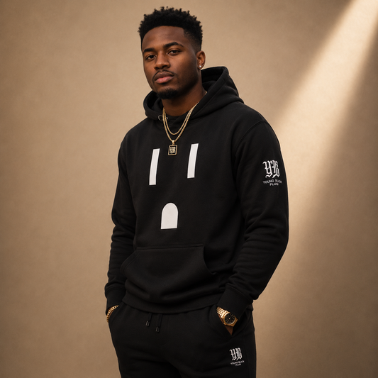 YBP “The Plug” Black Hoodie