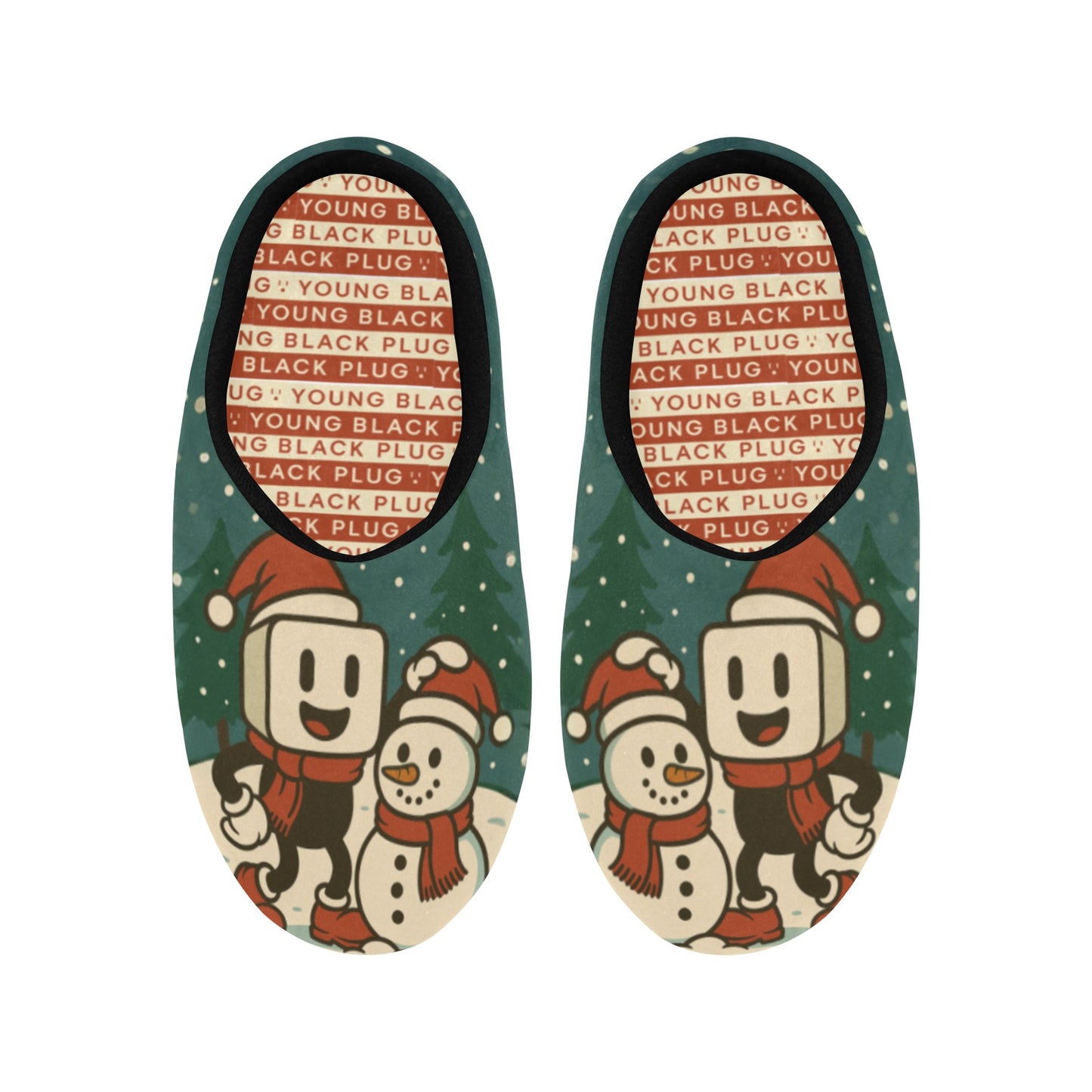 YBP Men's Snow Day Slippers