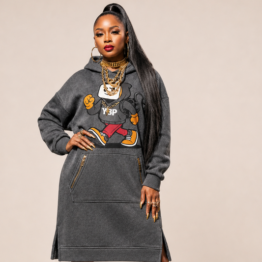 The Plug Standard - Utility Hoodie Dress
