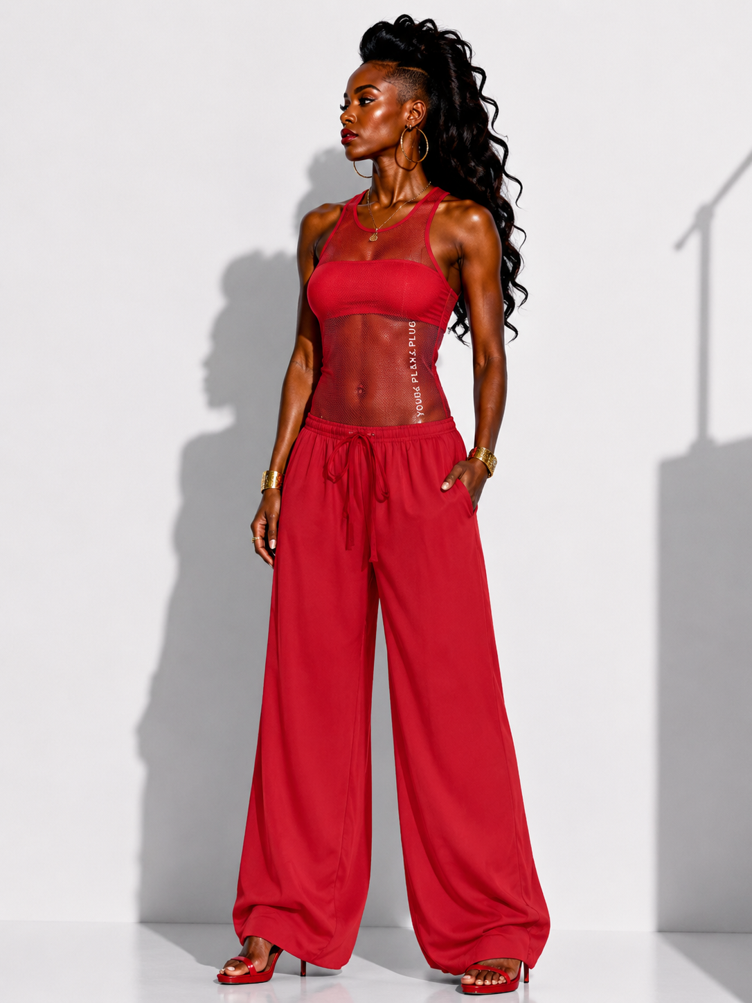Signature Mesh Racerback Shirt