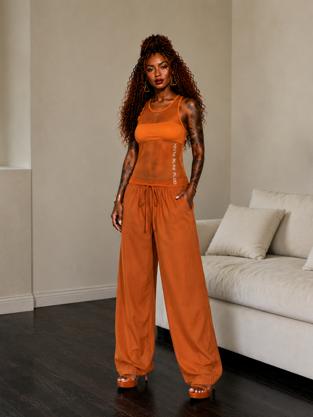 Signature Mesh Racerback Shirt