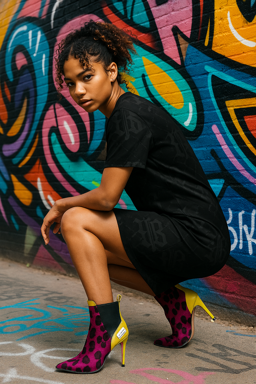 YBP x Alive Shoes – “Kilo-Watt” High Heel