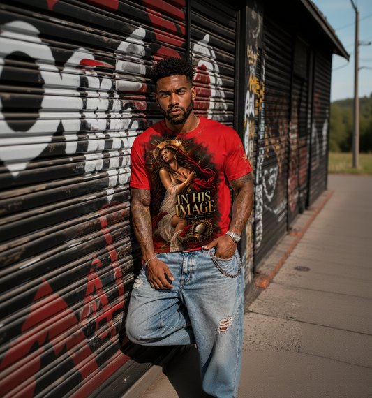 THE WITNESS | In His Image Heavyweight Oversized Tee