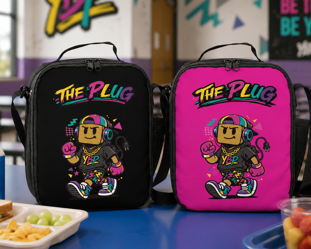 YBP Golden Era Plug Kids Lunch Bag