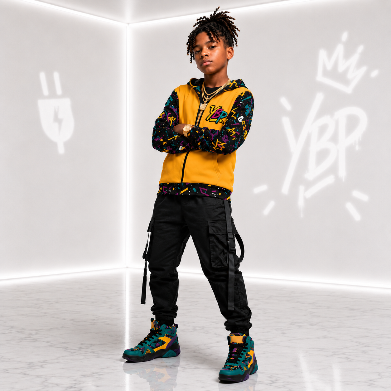 Kids Golden Era Zip Hoodie