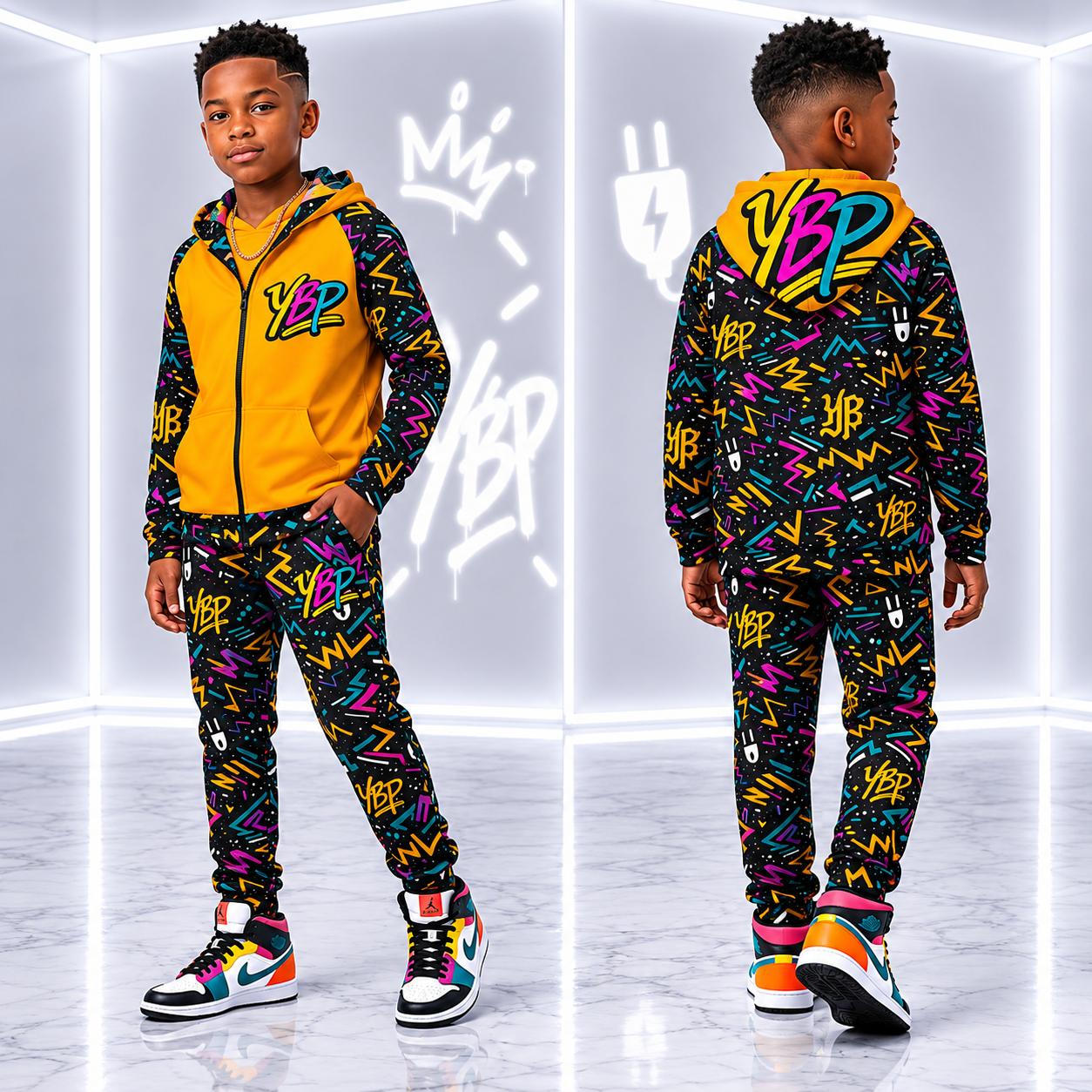 Kids Golden Era Zip Hoodie