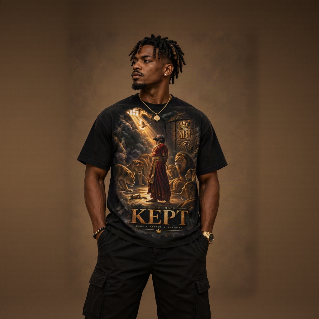 KEPT | In His Image Heavyweight Oversized Tee