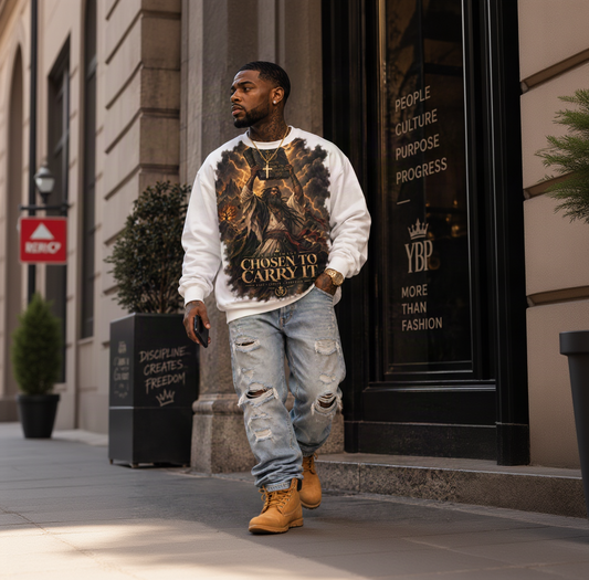 CHOSEN TO CARRY IT | In His Image Oversized Sweatshirt