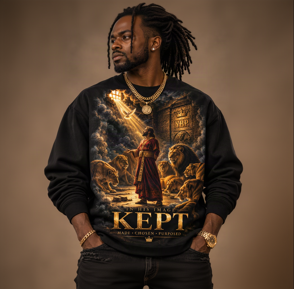 KEPT | In His Image Oversized Sweatshirt