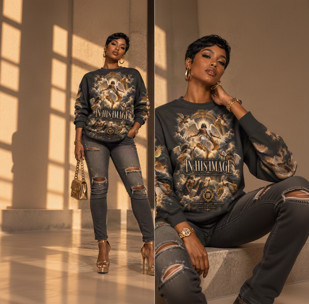 ASCENSION | In His Image Oversized Sweatshirt