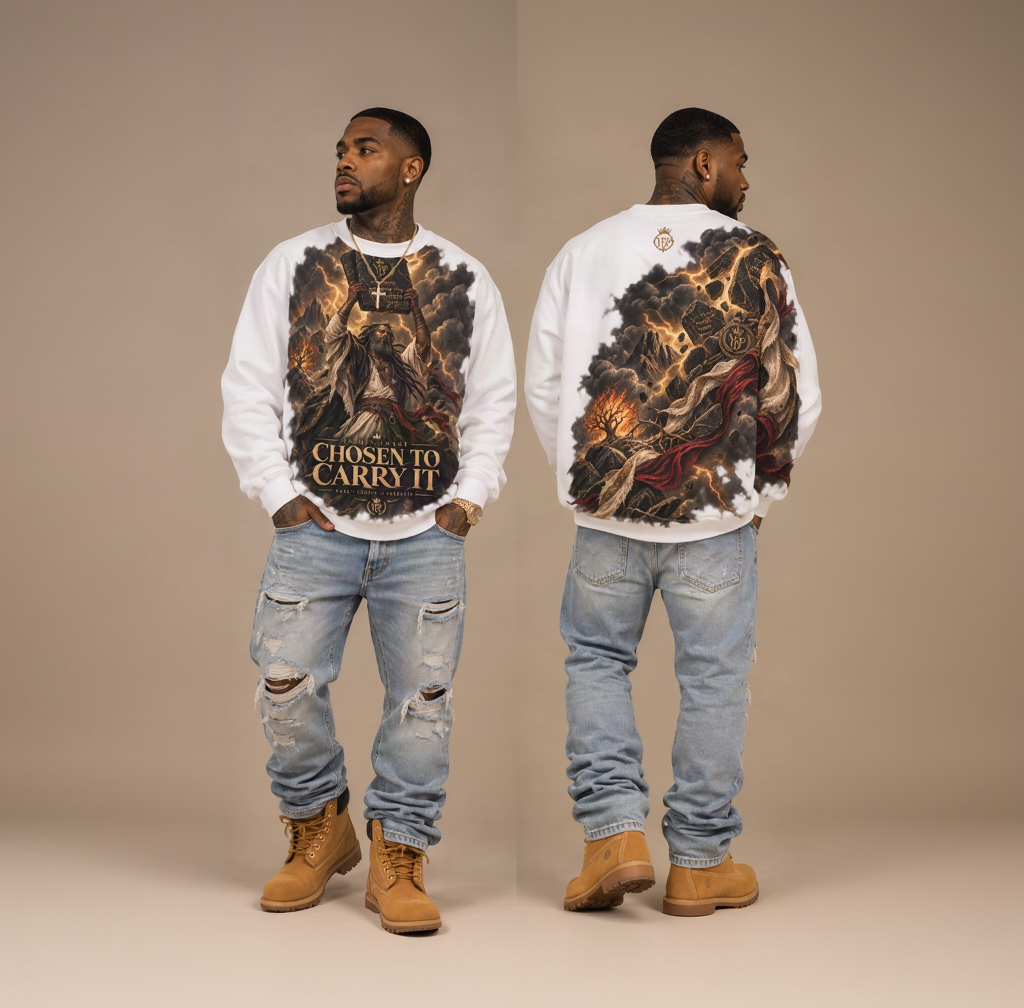 CHOSEN TO CARRY IT | In His Image Oversized Sweatshirt
