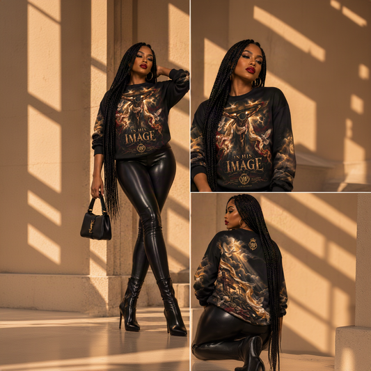 THE SACRIFICE | In His Image Oversized Sweatshirt