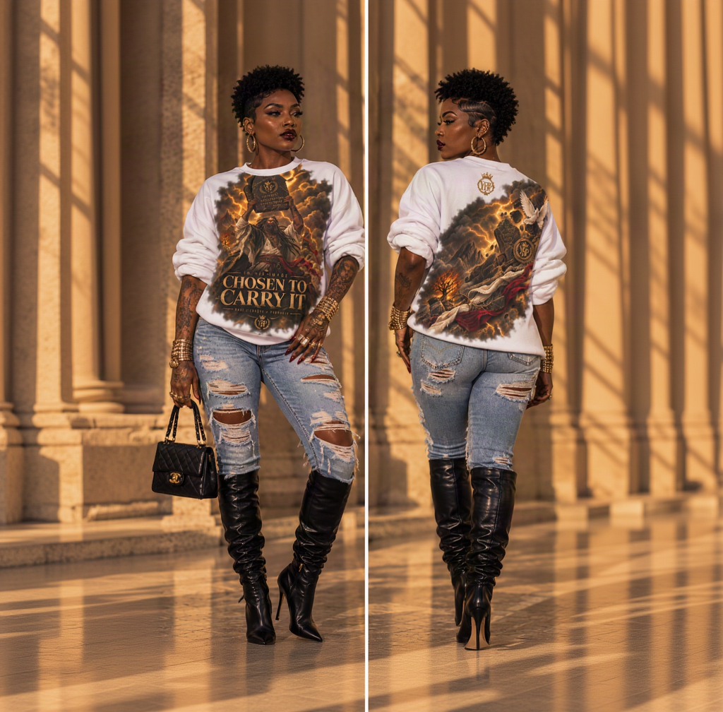 CHOSEN TO CARRY IT | In His Image Oversized Sweatshirt