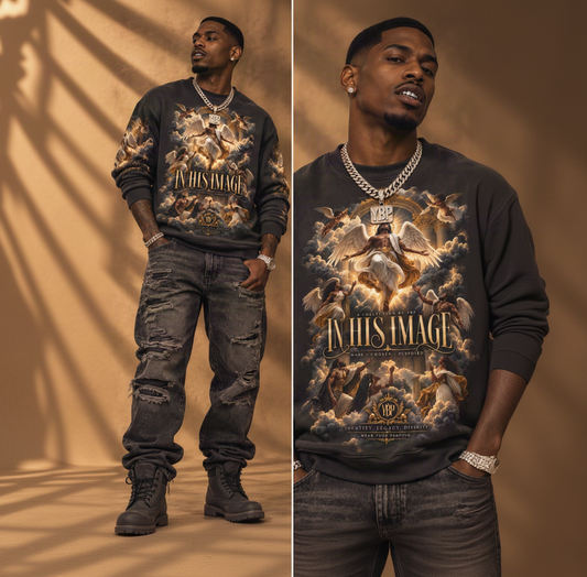 ASCENSION | In His Image Oversized Sweatshirt