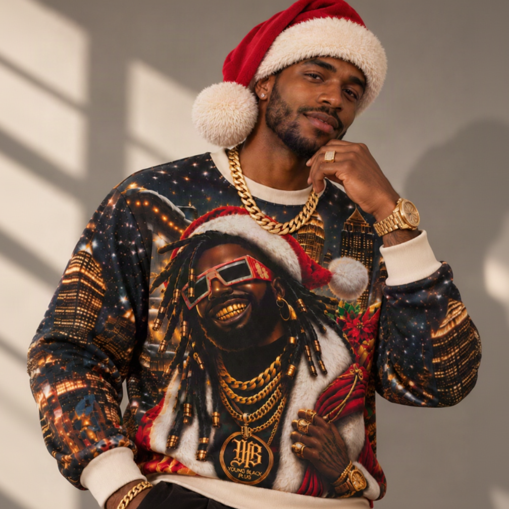 YBP Sanna From Alanna Premium Knit Crewneck | Holiday Sweater