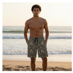 YBP Cocktails Collection Waveform Swim Trunks