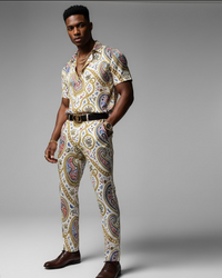 YBP Dynasty Men's Dress Pants – Royal Cream