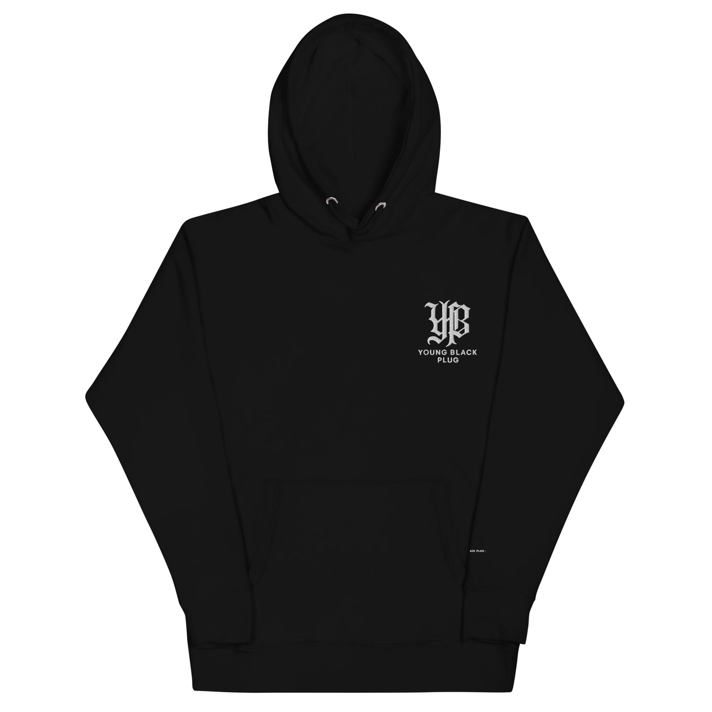 YBP heavyweight cotton streetwear hoodie mockup