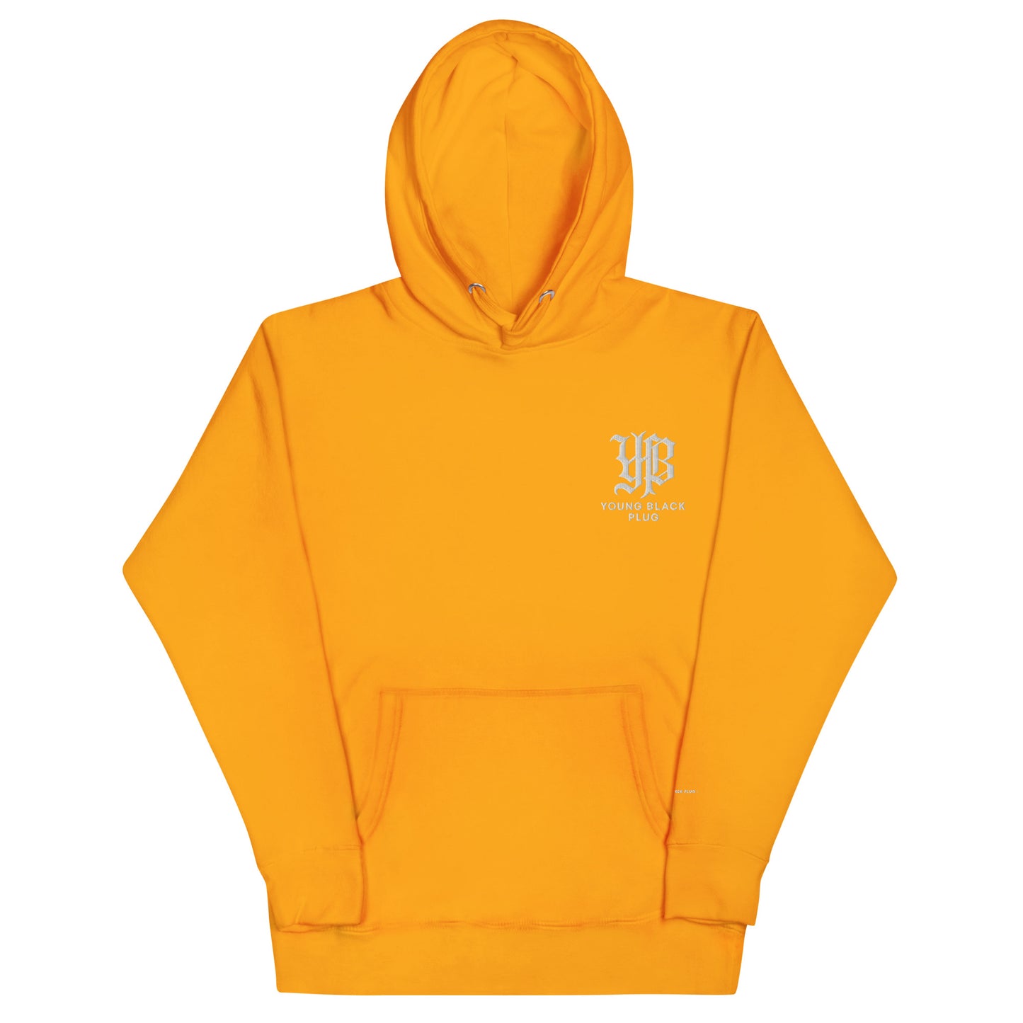 YBP heavyweight cotton streetwear hoodie mockup