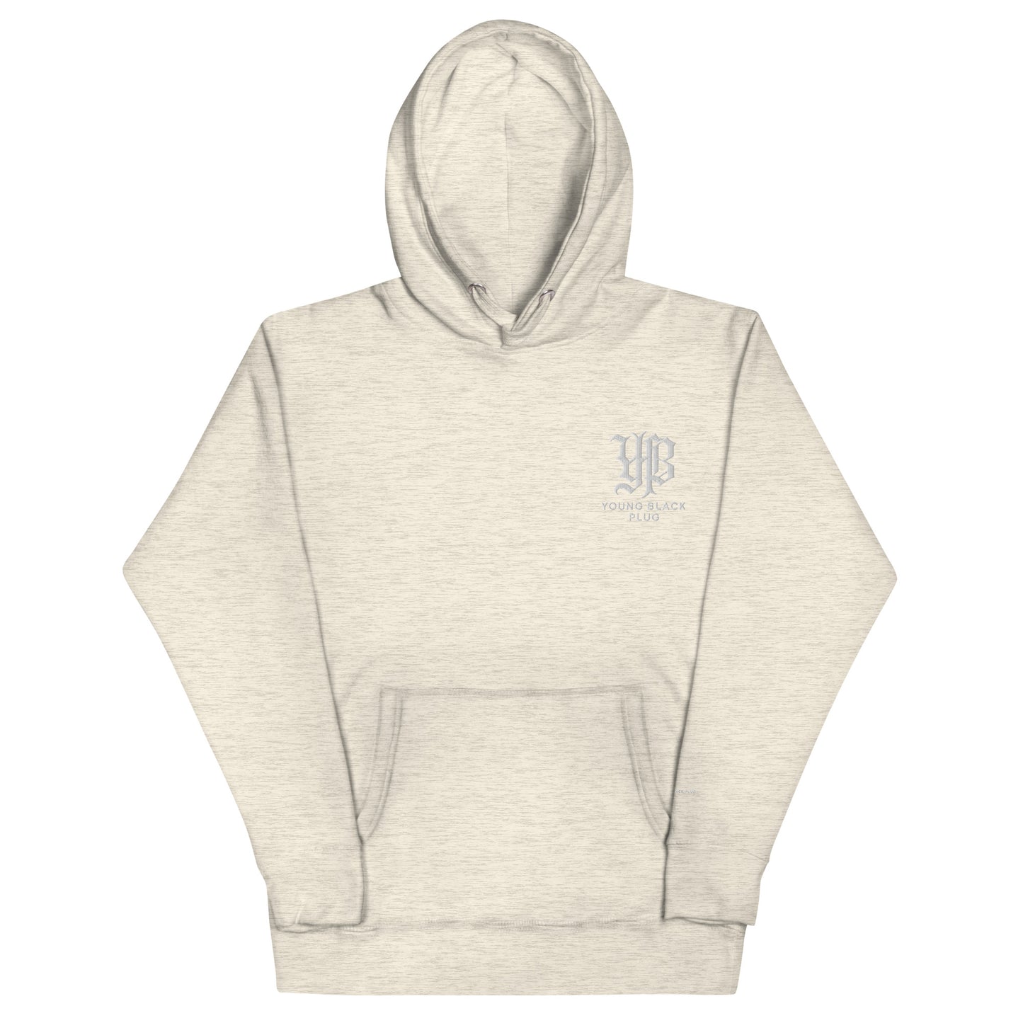 YBP heavyweight cotton streetwear hoodie mockup