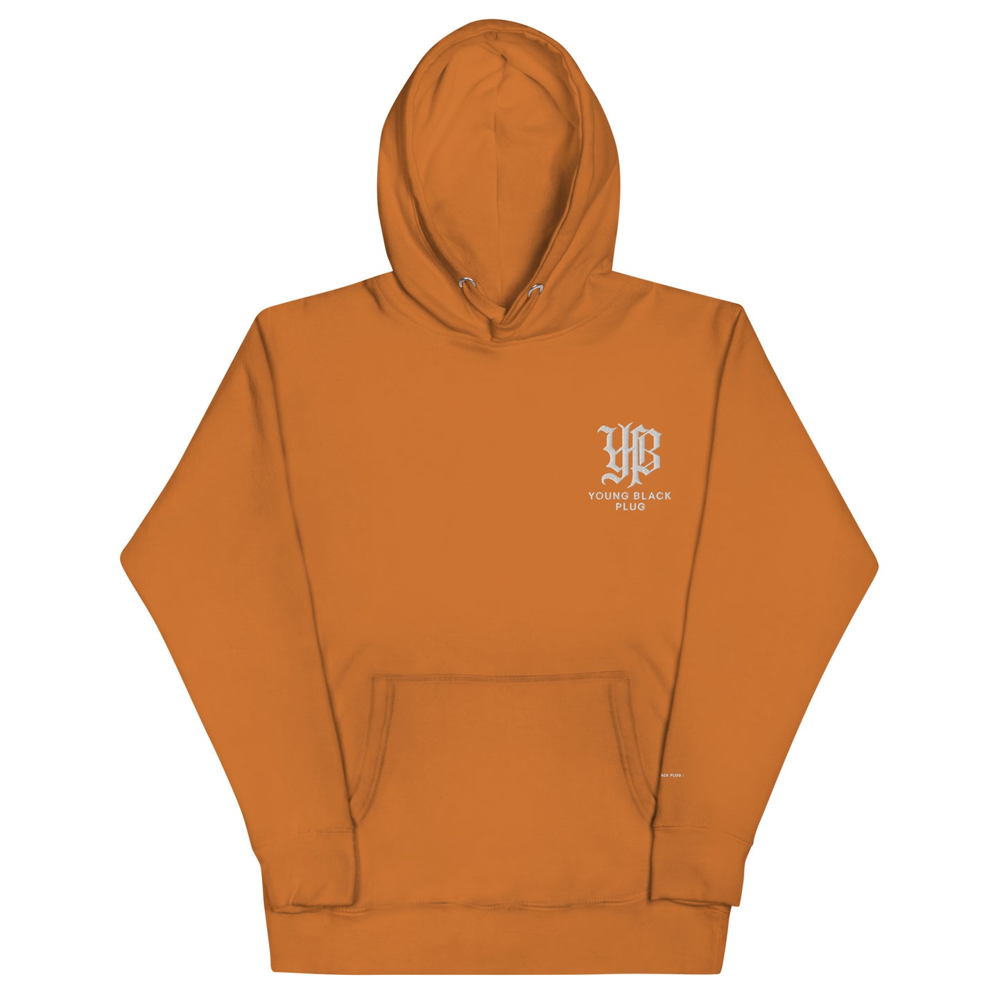 YBP heavyweight cotton streetwear hoodie mockup