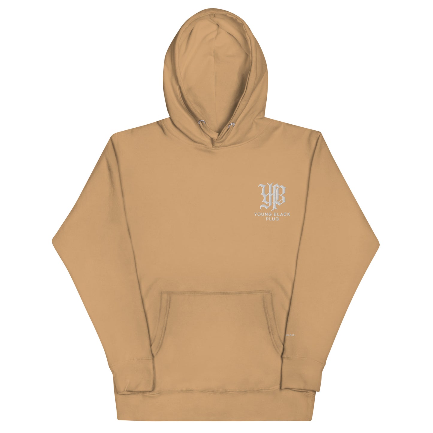 YBP heavyweight cotton streetwear hoodie mockup