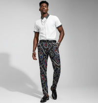 YBP Dynasty Men's Dress Pants – Black Steel