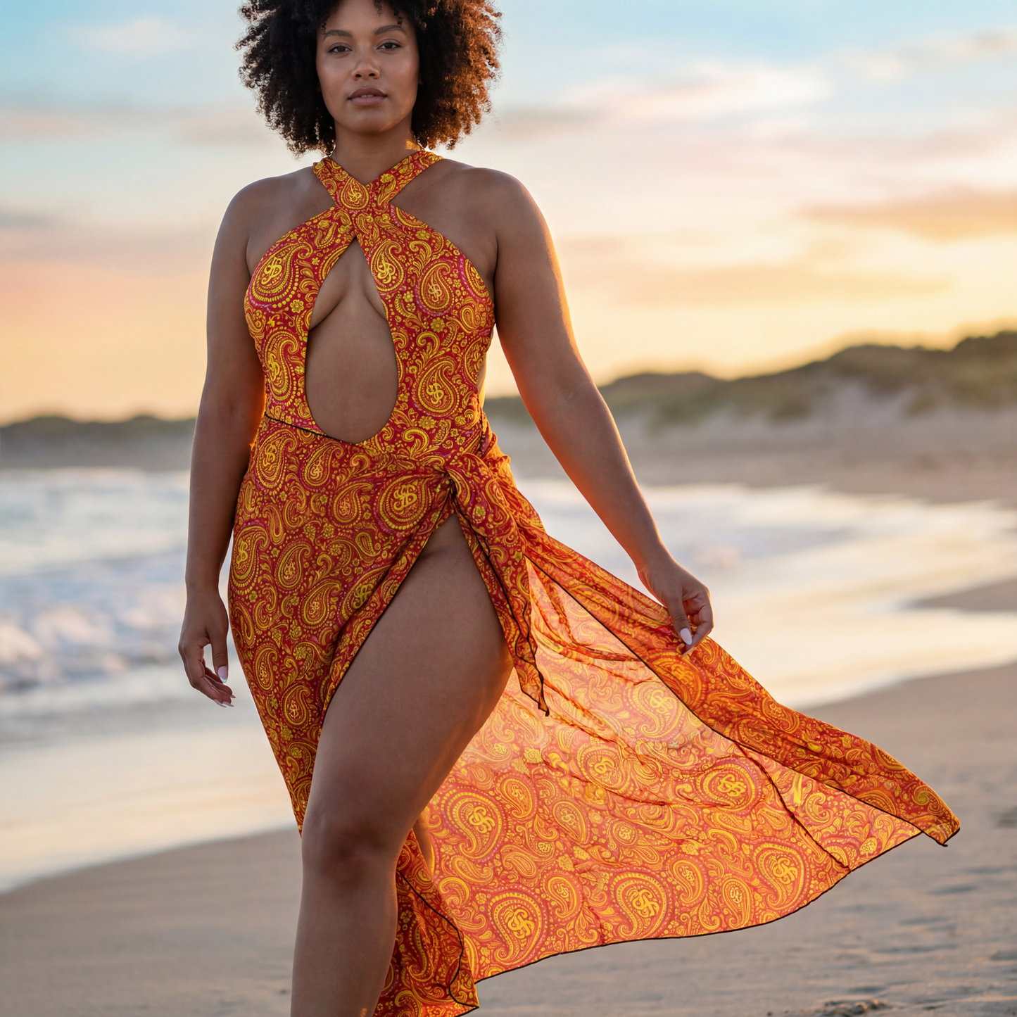 YBP Cocktails Collection Drift Wrap Sarong