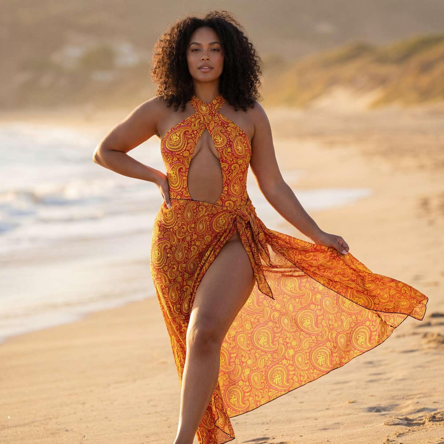 YBP Cocktails Collection Drift Wrap Sarong