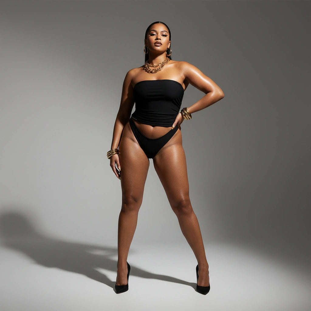 Signature Strapless Tube Top Set