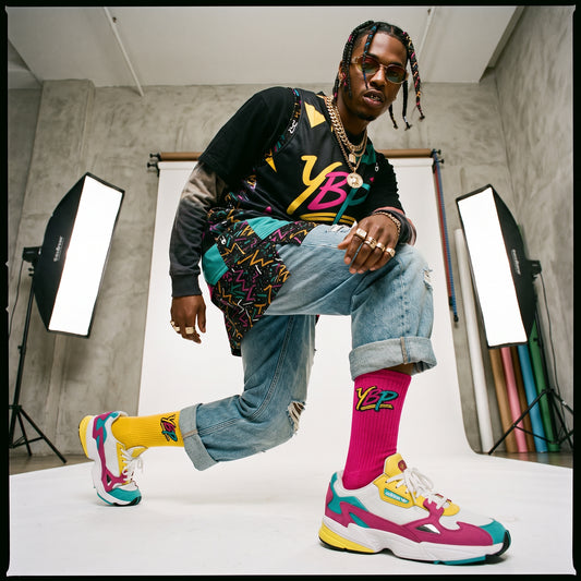 Golden Era Mismatch Crew Socks
