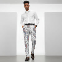 YBP Dynasty Men's Dress Pants – White Ice