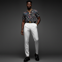 YBP Dynasty Men's Dress Pants – White