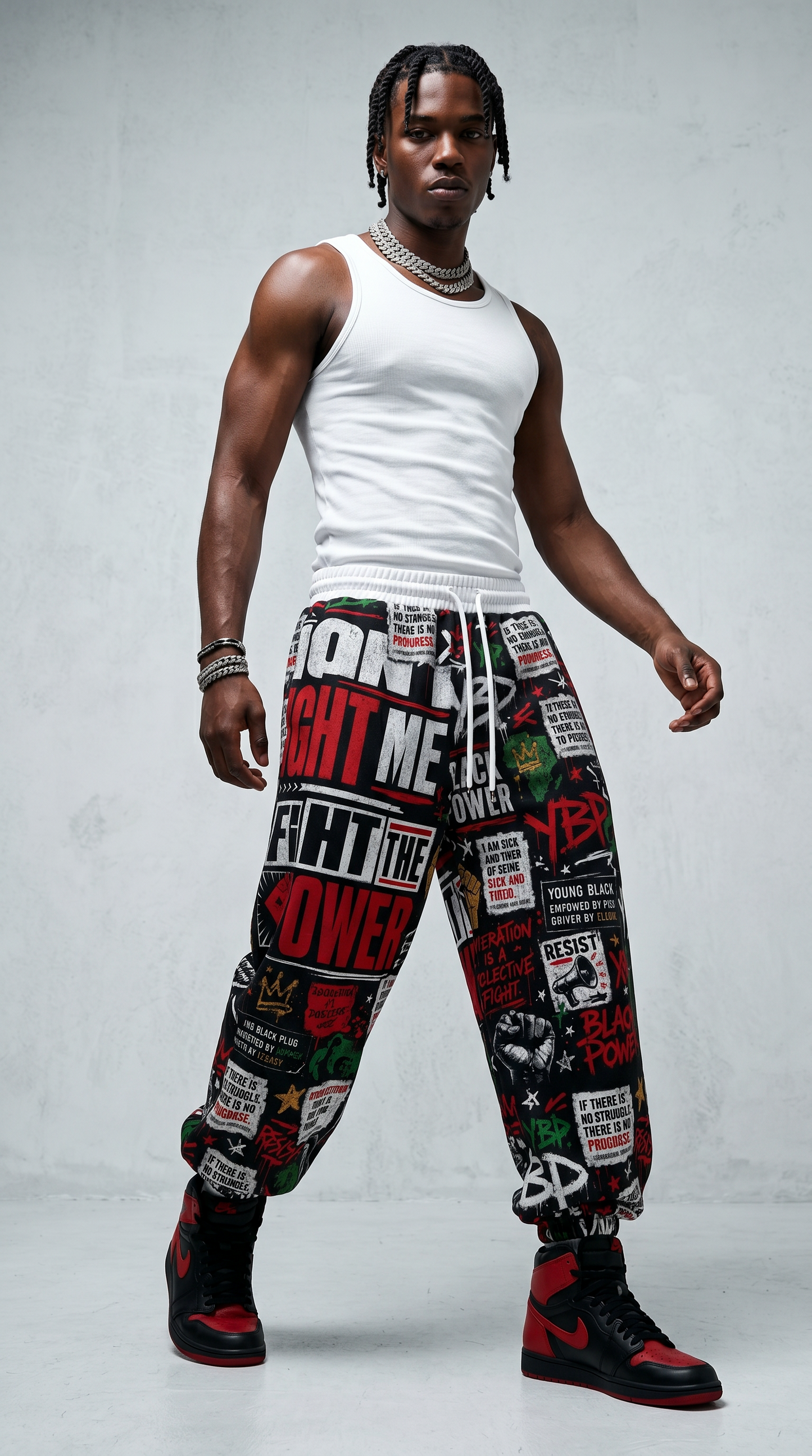 YBP "Fight the Power" Carrot Pants